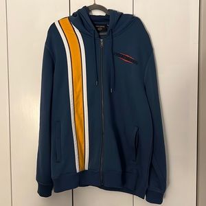 Mens 2XL zipper hoodie